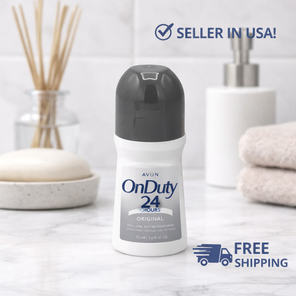 Bulk Avon On Duty Roll-On Antiperspirant Deodorant 2.6oz - 12 Pack + 4 Free Haiku