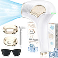 3-in-1 Ice Cooling Laser Hair Removal Device Painless & Permanent