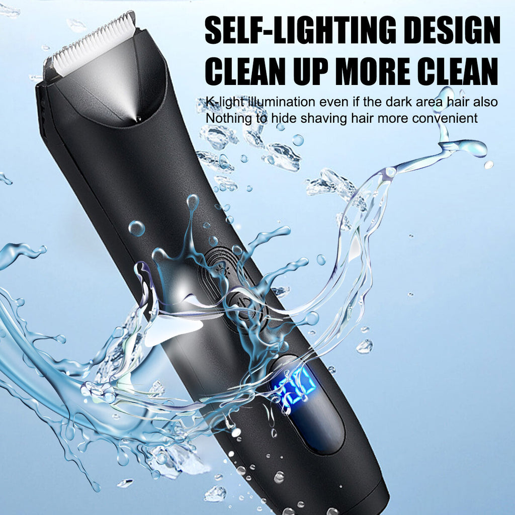Cordless Men’s Hair Clippers & Beard Trimmer Machine - Water Washable, Long Battery Life
