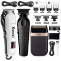 Cordless Hair Clipper & Beard Trimmer for Men - Professional Electric Grooming