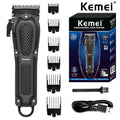 Cordless Hair Clippers & Beard Trimmer Kit - Professional Grooming Set for Men