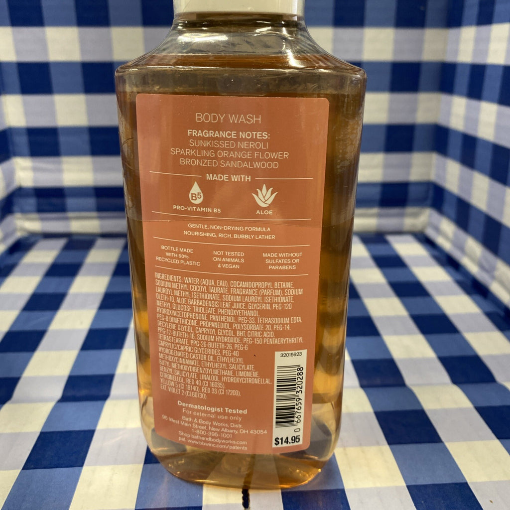 In The Sun Body Wash Gel 10 Oz - Moisturizing Bath & Body Cleanser