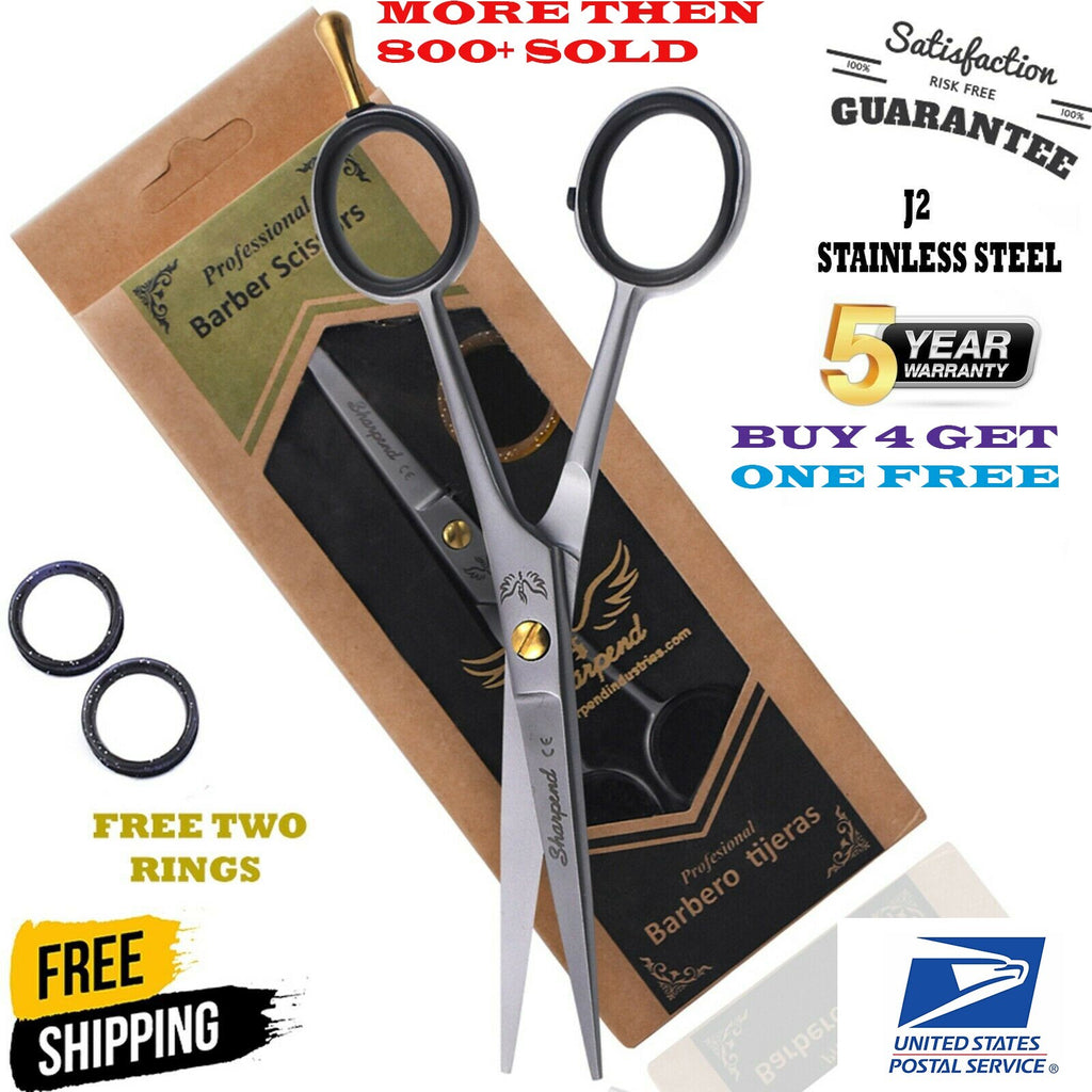 Professional Hair Cutting Scissors 6 Inch Stainless Steel Barber Shears