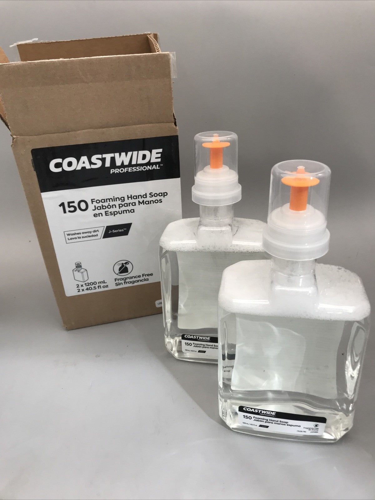 2 Pack Foaming Hand Soap 40.5 oz - Professional Dispenser