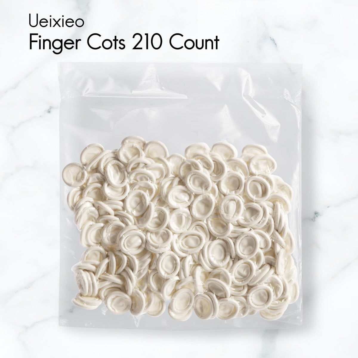 Disposable Latex Finger Cots - Pack of 210 for Protection & Crafting