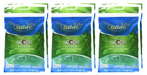 Dental Floss Picks 450 Count - Easy Clean Floss with Scope Outlast Flavor