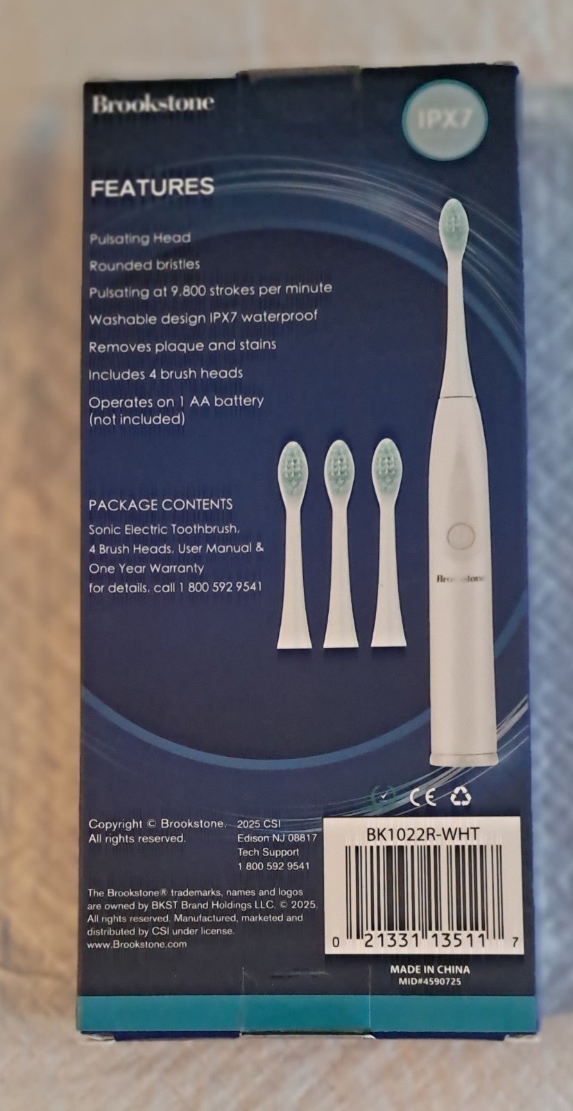 Electric Toothbrush Replacement Heads Set - Waterproof & Compatible