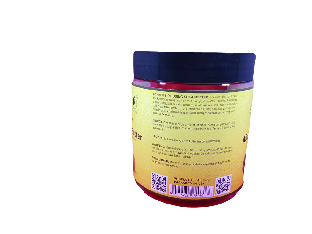 Unrefined African Shea Butter from Ghana - Natural Body & Skin Moisturizer
