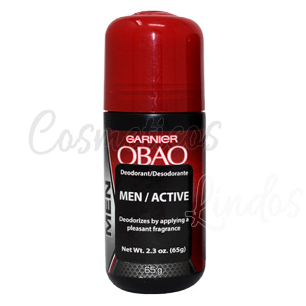 6 Pack Garnier OBAO ACTIVE 48-Hour Roll-On Deodorants for Men & Women
