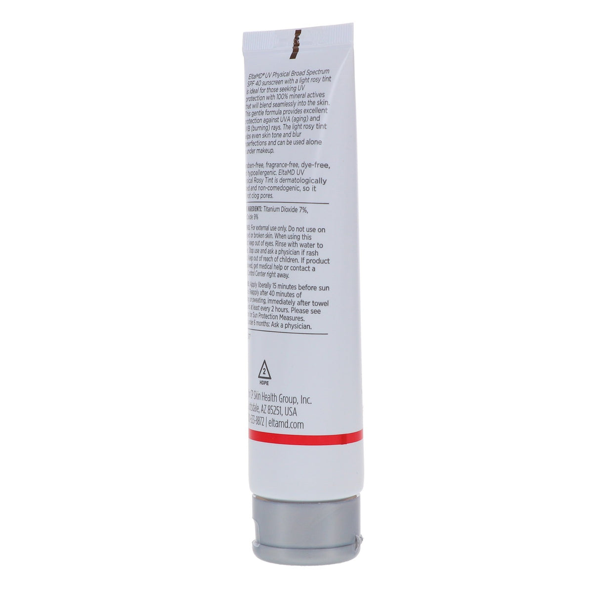 Mineral Sunscreen with Rosy Tint SPF 40 - Face Sunscreen for Sensitive Skin