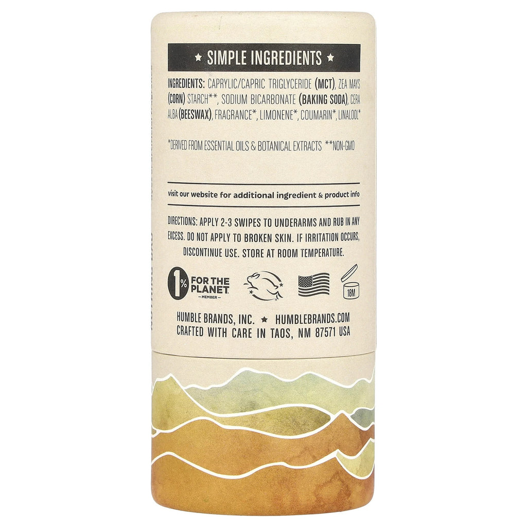 Aluminum-Free Deodorant with Palo Santo & Frankincense - 2.65 oz