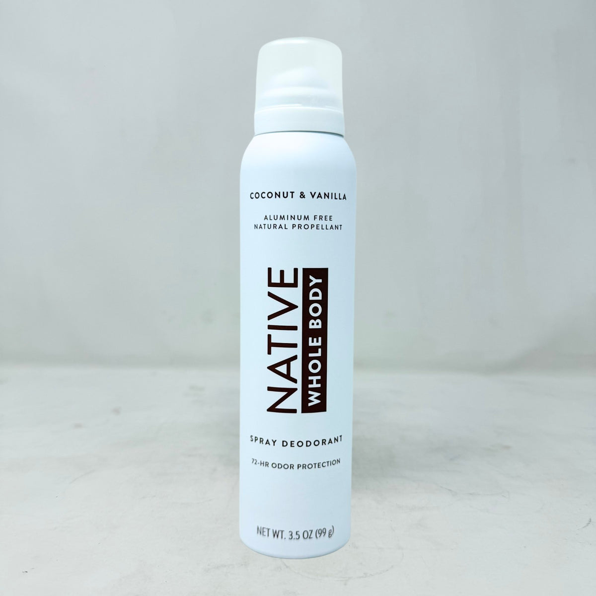 Native Whole Body Deodorant Spray Coconut Vanilla 3.5oz Pack of 3