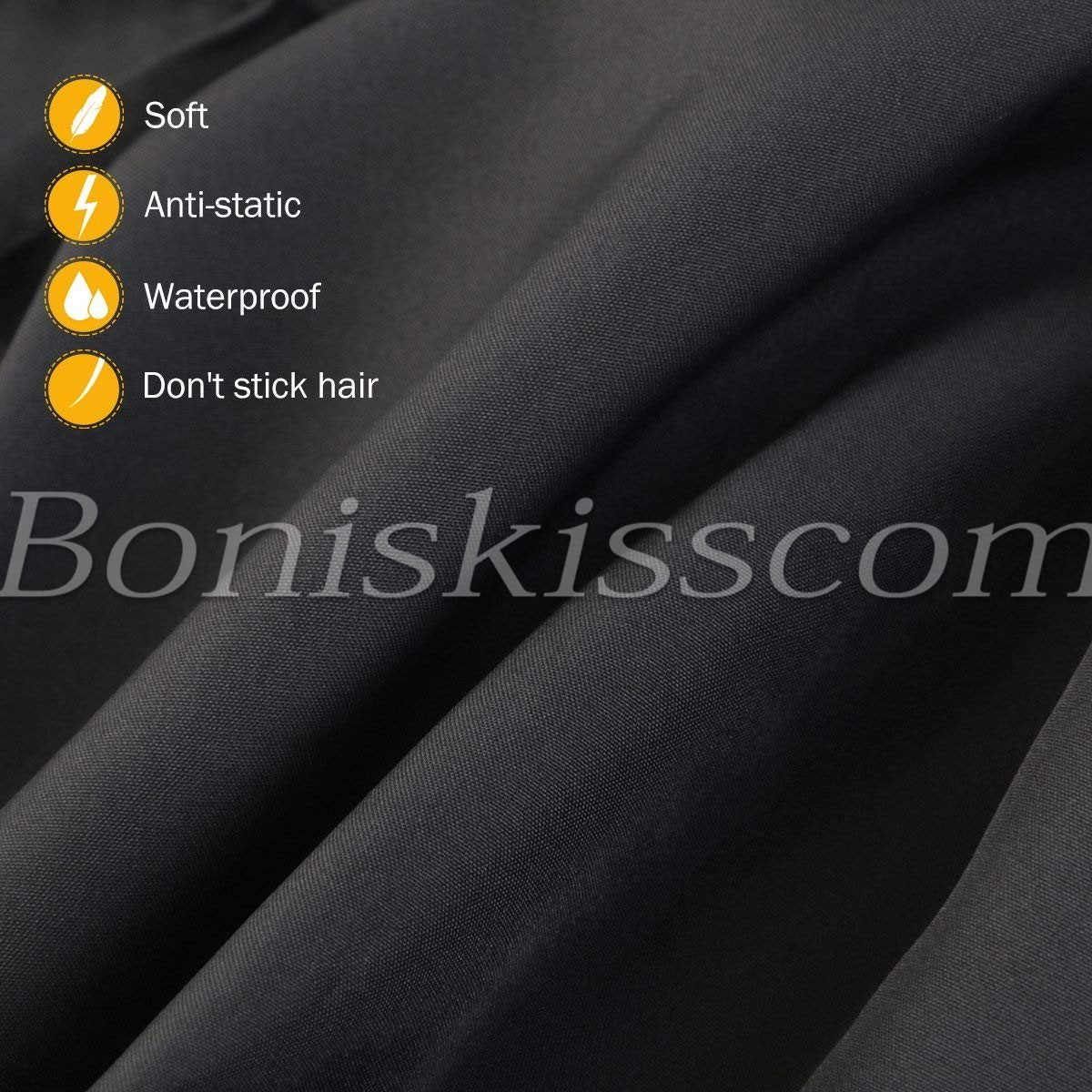 Professional Hairdressing Cape with Phone Viewing Waterproof Salon Gown