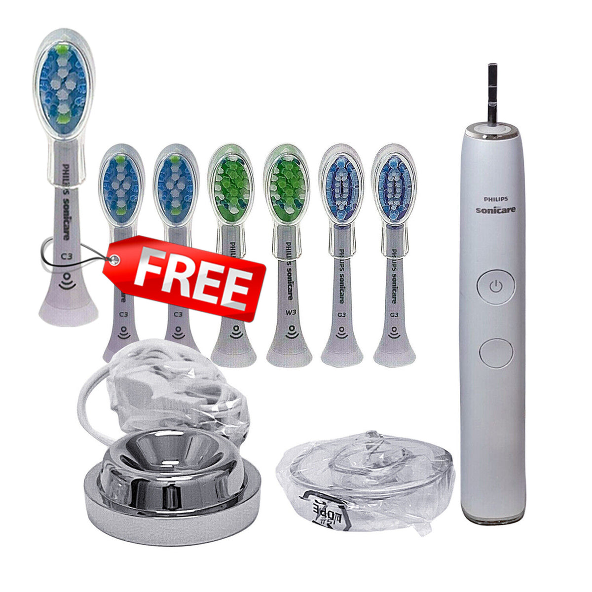 Smart Sonic Electric Toothbrush Kit with Bluetooth & Multiple Modes
