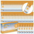 Travel Size Sunscreen SPF 50+ Bulk Pack for Face & Body - Lightweight & Water-Resistant