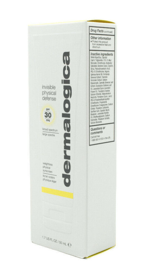 Dermalogica Invisible Physical Defense SPF 30 - Weightless Non-Nano Zinc Sunscreen