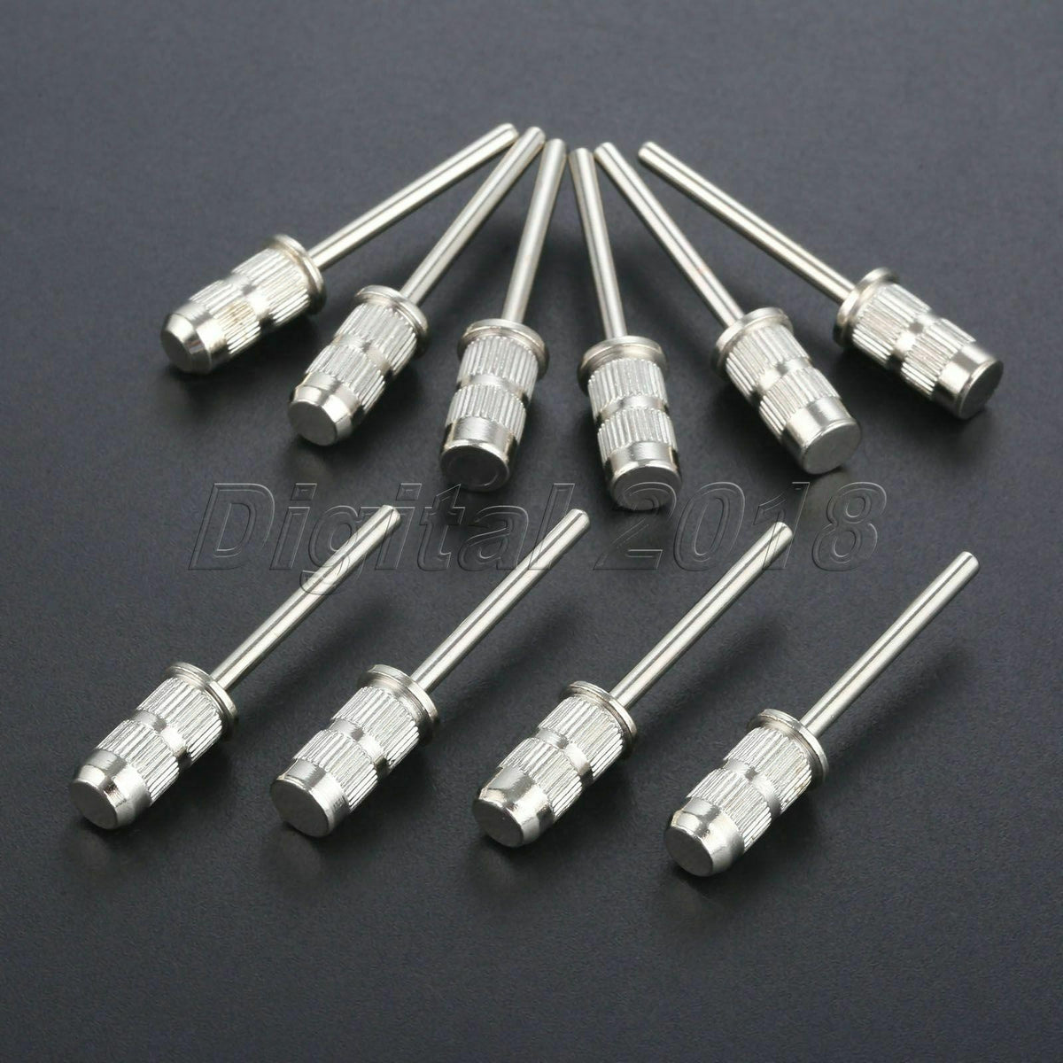 Nail Drill Sanding Drum Bit Set for Manicure Pedicure - 4cm Mandrel