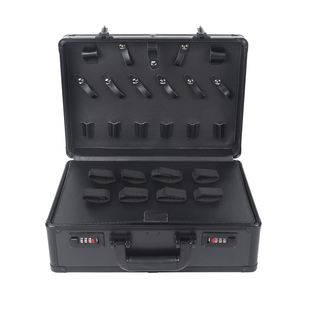 Portable Barber Travel Case for Clippers & Styling Tools with Lock