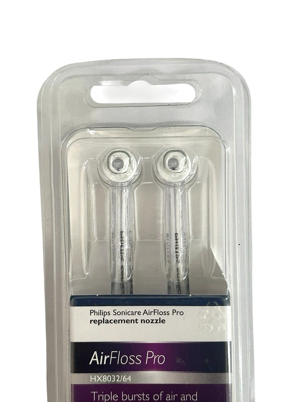 Sonicare Airfloss PRO Nozzle Replacement Pack HX8032/64 - Fits Airfloss PRO Handles