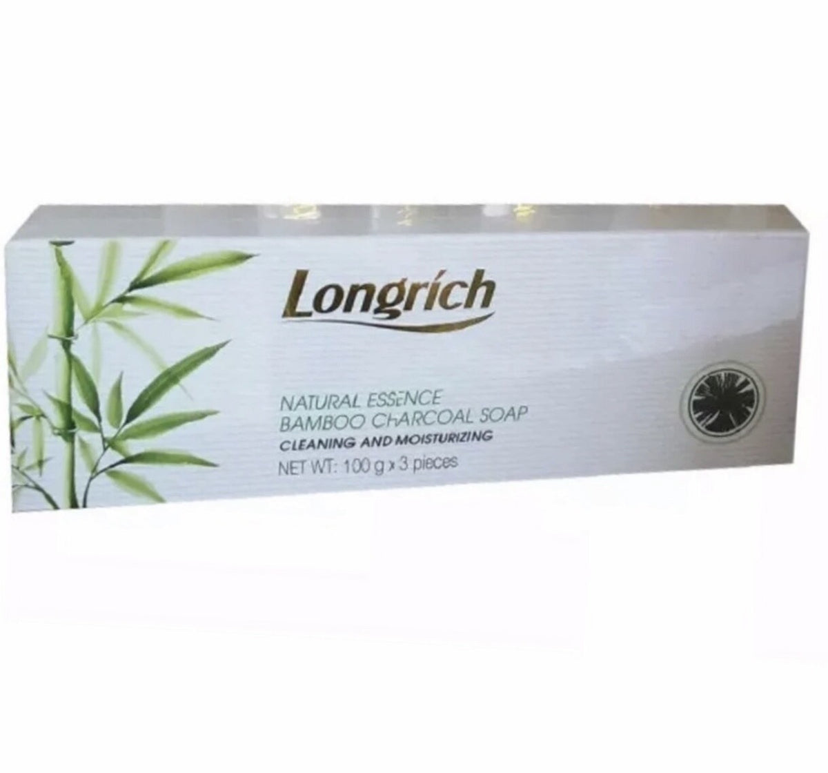 Bamboo Charcoal Brightening Black Soap for Acne - 1, 2, or 3 Bars
