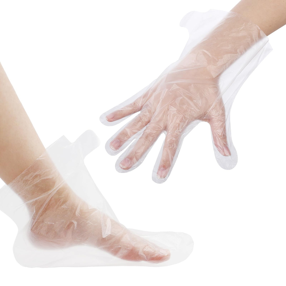 Disposable Paraffin Wax Liners for Hands and Feet Spa - 200 Pack