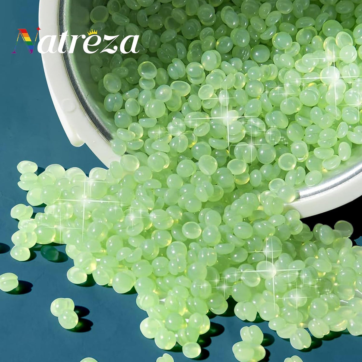Hard Wax Beads for Hair Removal, Sensitive Skin with Aloe Vera - 1Lb