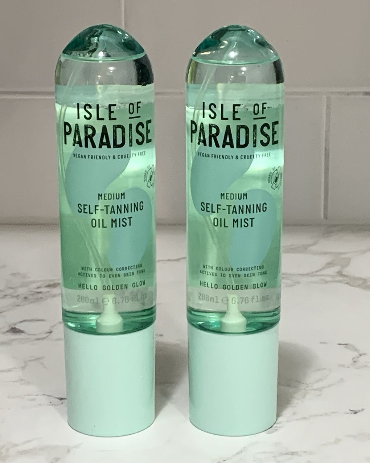 2 Pack Self Tanning Oil Mist Medium Full Size - Skin Care