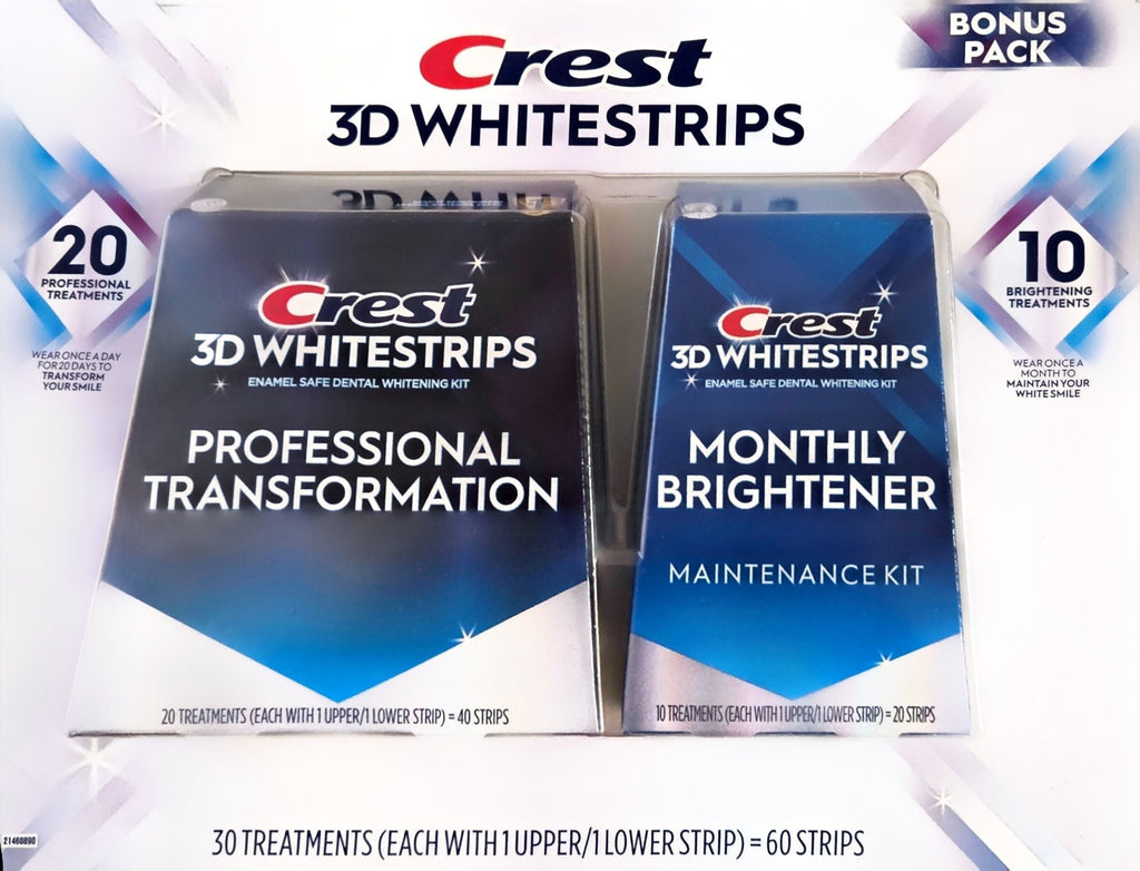 Kit with 40+20 Strips - Professional & Enamel Safe