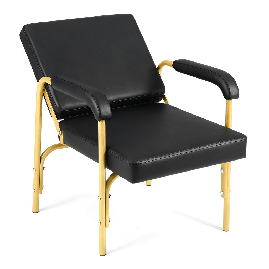 Heavy Duty Reclining Barber Shampoo Chair for Salon & Barbershop
