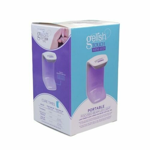 Gelish Touch MINI LED Nail Light - Portable 30 Sec Cure, USB Powered