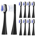 Waterpik Toothbrush Replacement Heads Black Pack of 10 – Compatible with Waterpik Oral Care