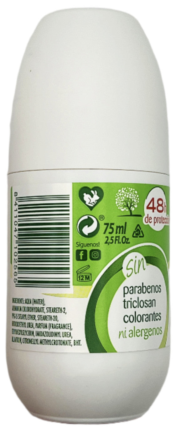 Instituto Español Pielsana Deodorant Roll-On 75ml - Pack of 3
