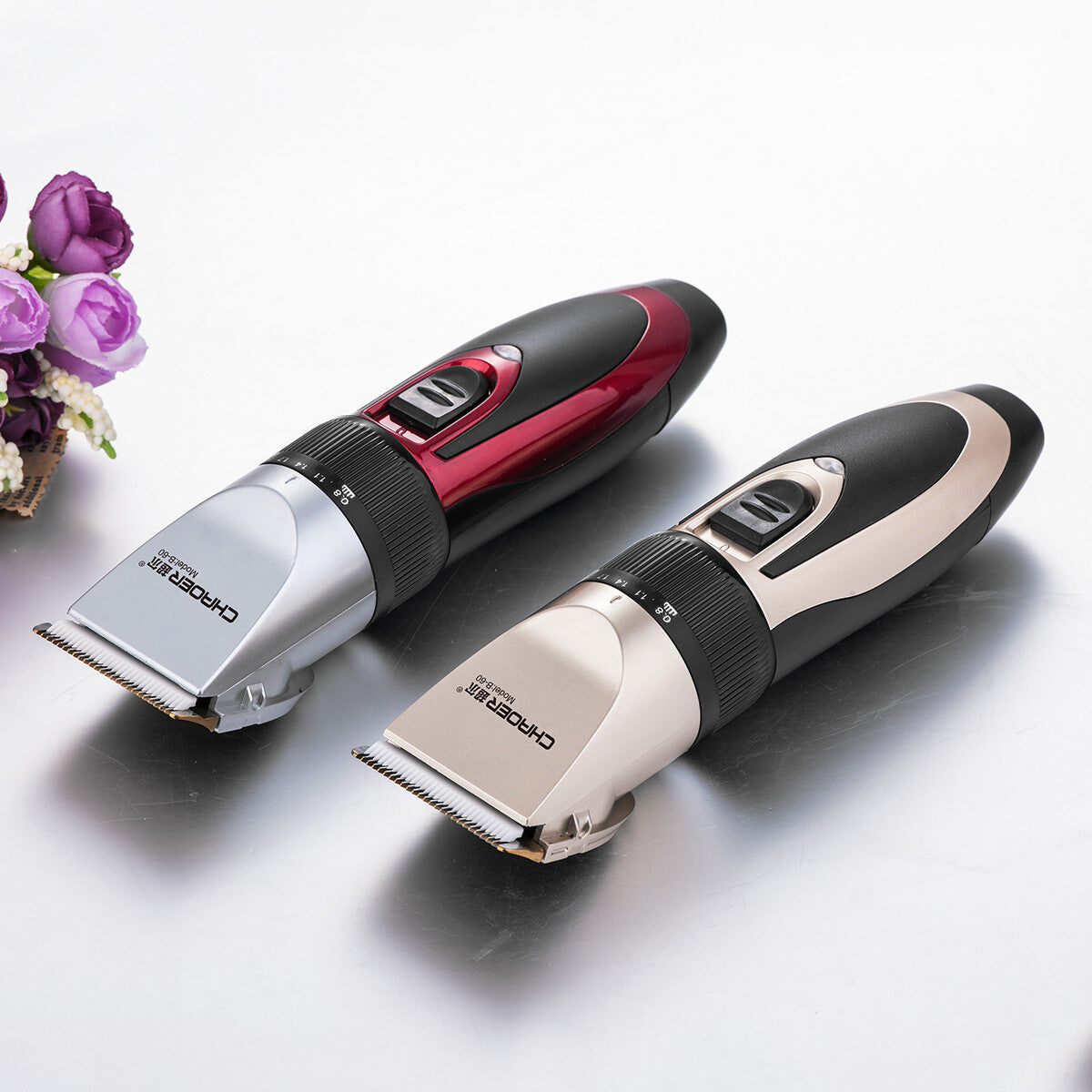 Cordless Hair Clippers Set for Men and Beginners - Rechargeable Barber Razor Kit