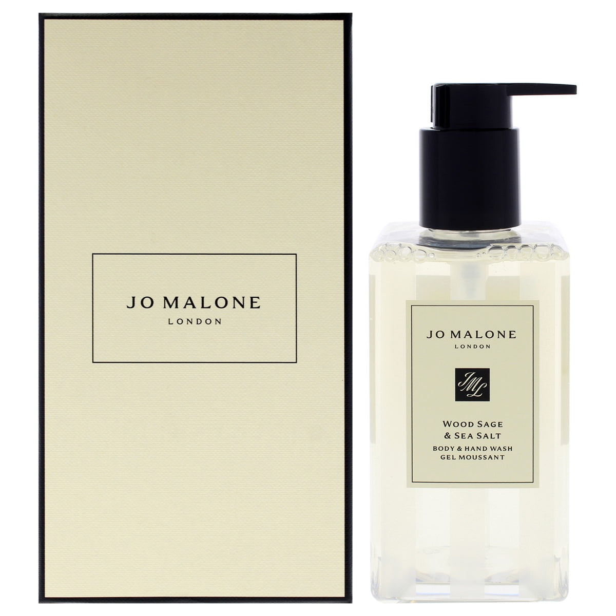 Unisex Wood Sage and Sea Salt Body & Hand Wash - 8.3 oz