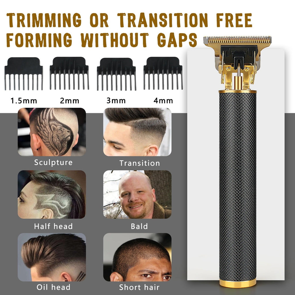 Cordless Hair Clipper & Beard Trimmer for Men and Women