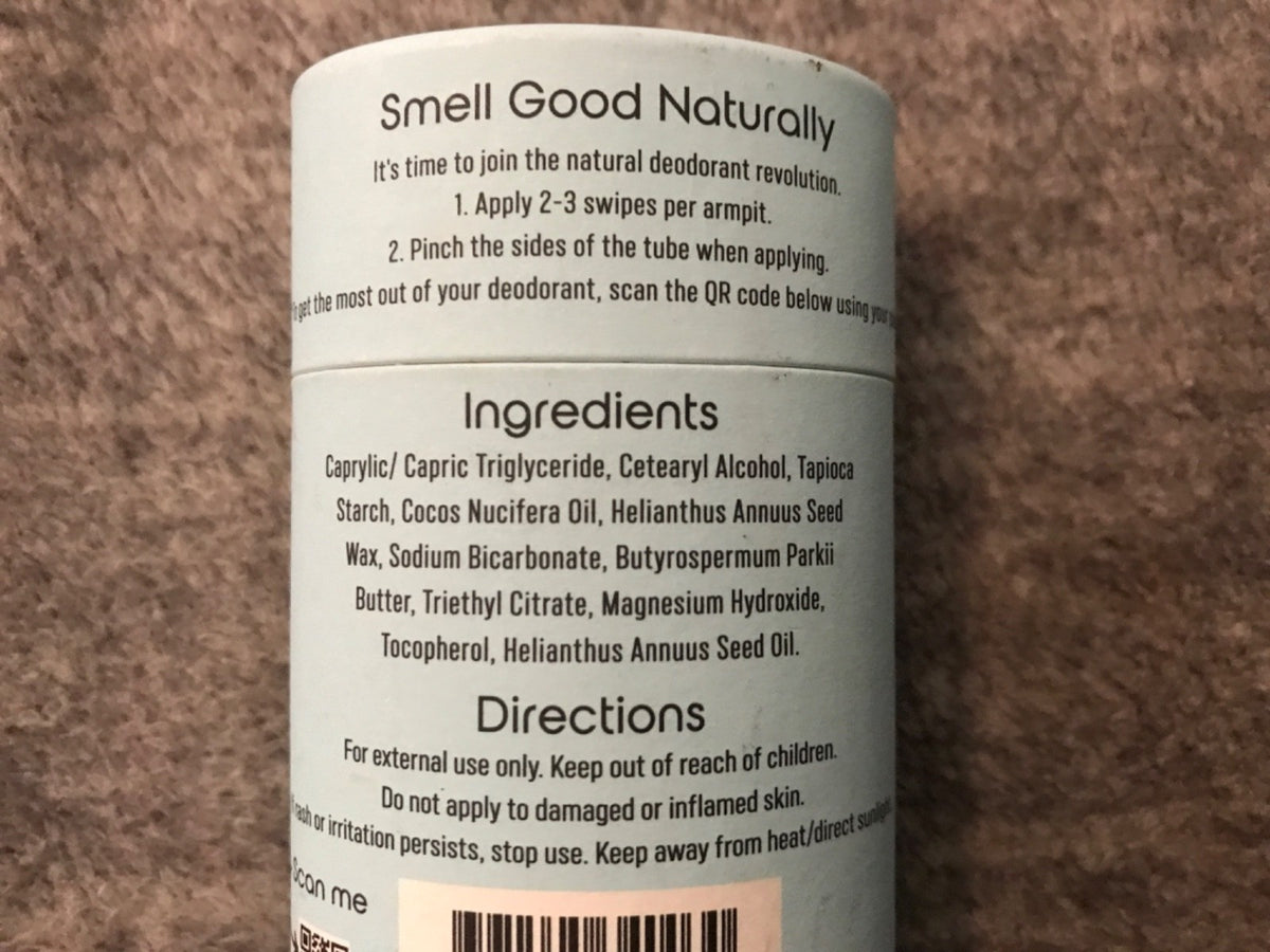 Natural Deodorant Set 2 Pack - Oud, Unscented, Sandalwood Patchouli