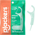 Micro Mint Dental Floss Picks - 36 Count, Easy Grip, Tuffloss Technology