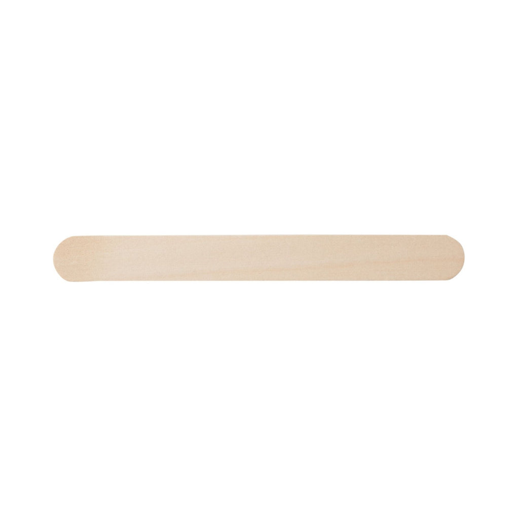 Wooden Tongue Depressors 6-Inch Pack of 100 - Natural, Safe & Sterile