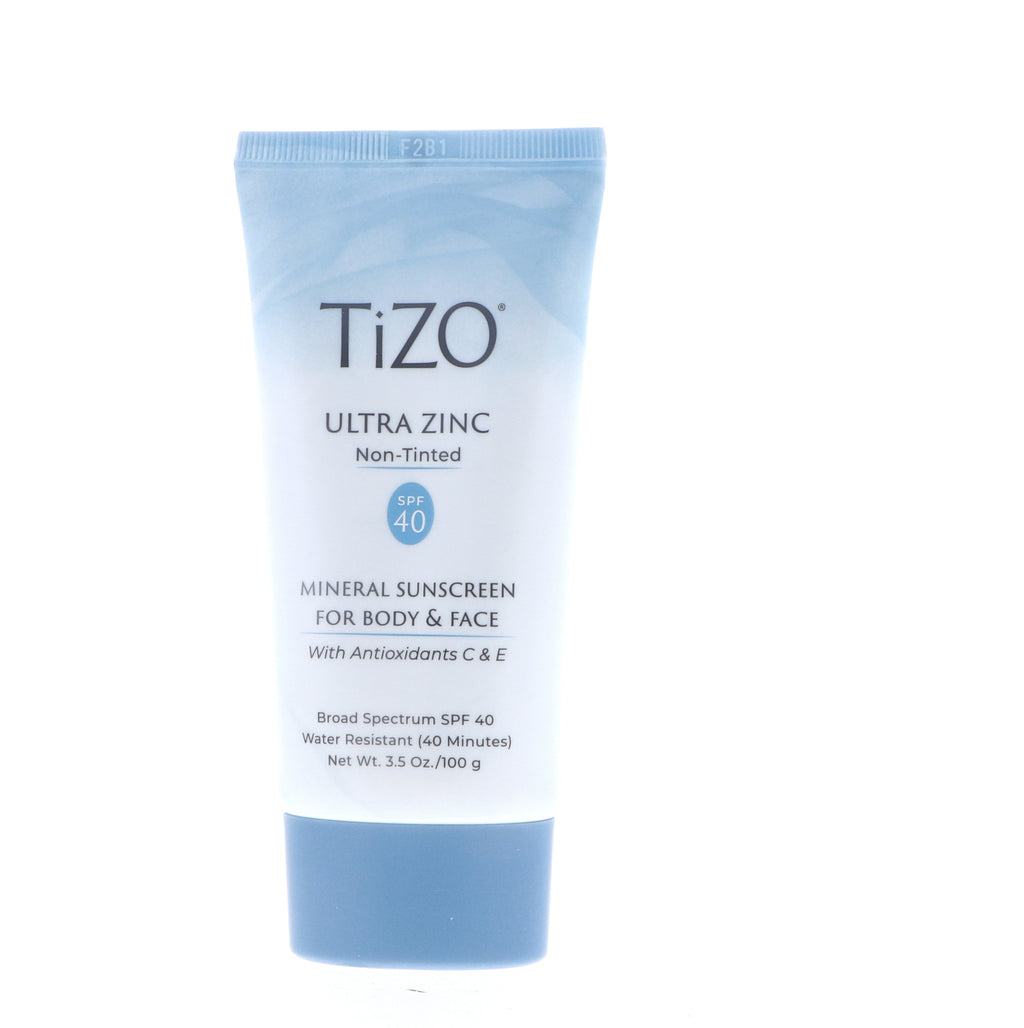 Mineral Sunscreen SPF40 for Body & Face Non-Tinted 3.5 oz - Sensitive Skin