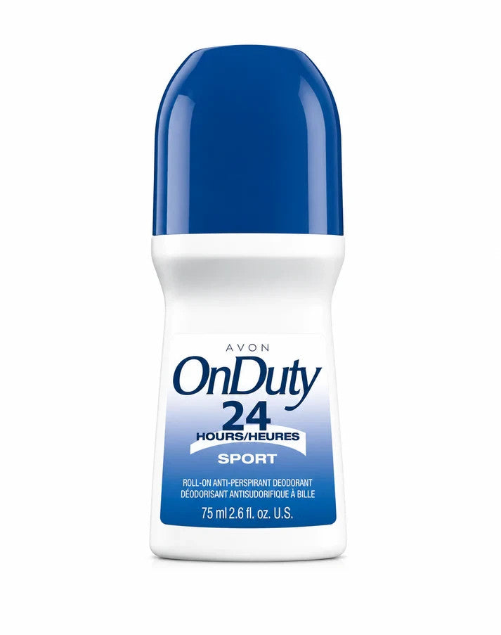Sport Deodorant Roll-On 24H Antiperspirant for Active Lifestyles - 12 Pack