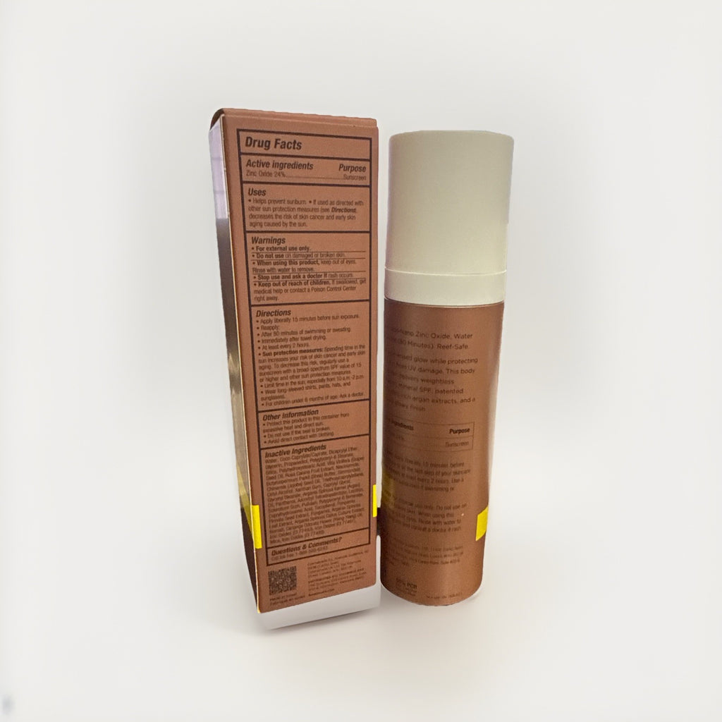 Mineral Sunscreen SPF 50 Sun Kissed Tanning Lotion - 3.38 Fl Oz