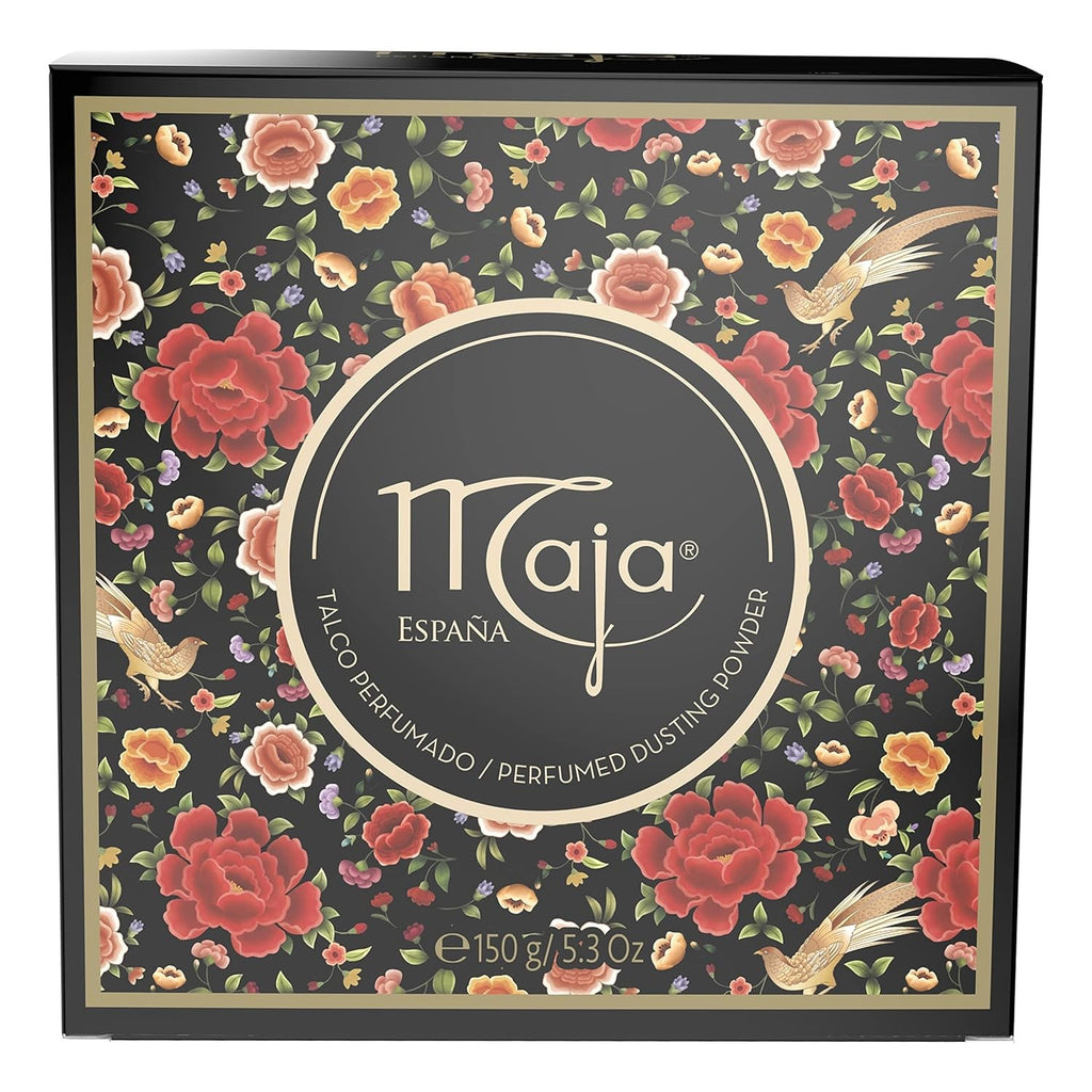 Women’s Dusting Powder with Puff - Maja by Myrurgia, 5.3 oz, Pack of 2