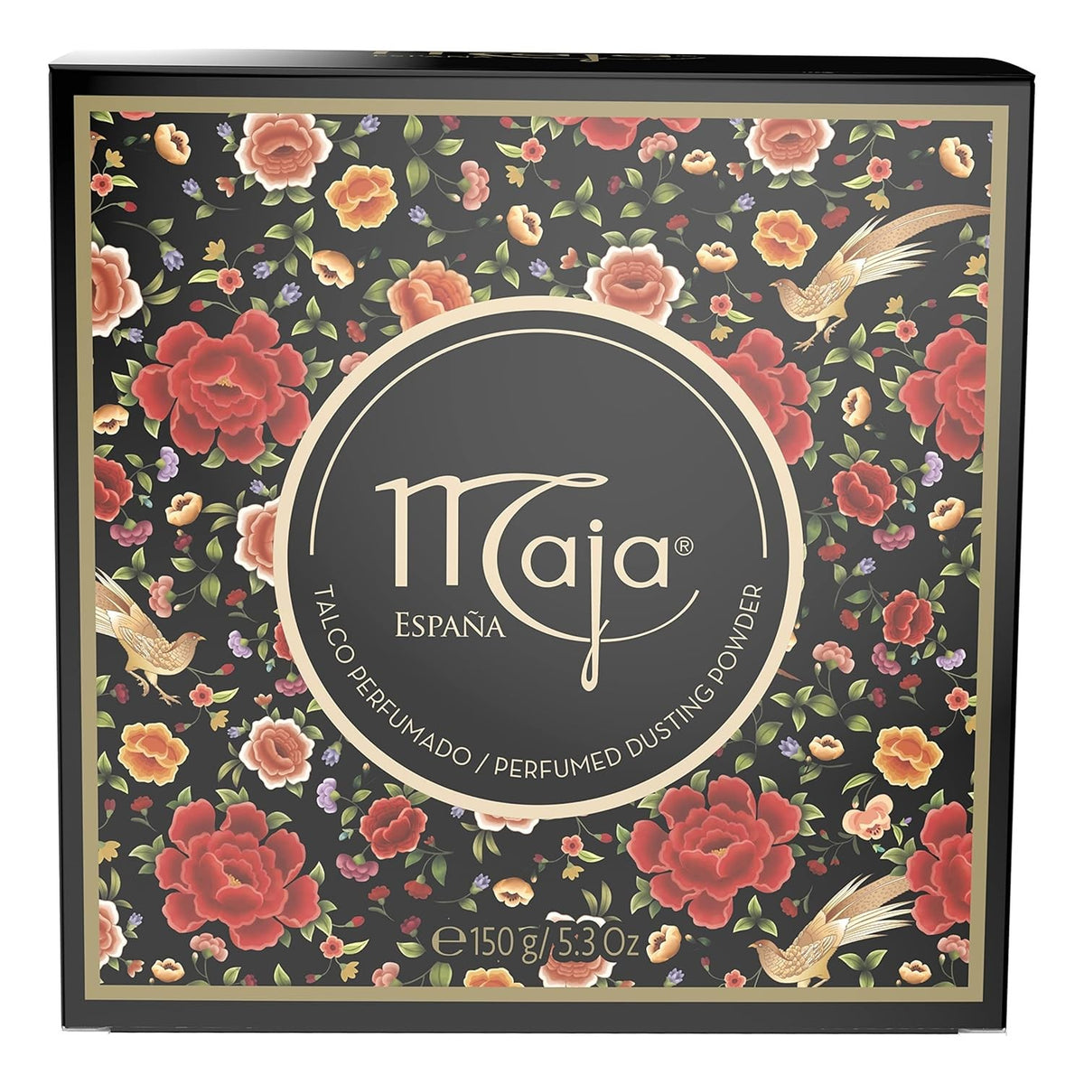 Women’s Dusting Powder with Puff - Maja by Myrurgia, 5.3 oz, Pack of 2