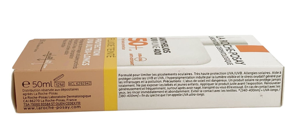 SPF 50+ Tinted Sunscreen Fluid with UVA/UVB Protection - 50ml
