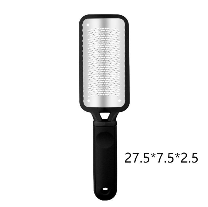 Pedicure Foot Rasp File Callus Remover Dead Skin Scrubber for Feet Black
