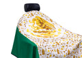 Cultural Flag Barber Cape for Hair Styling, Waterproof & Durable