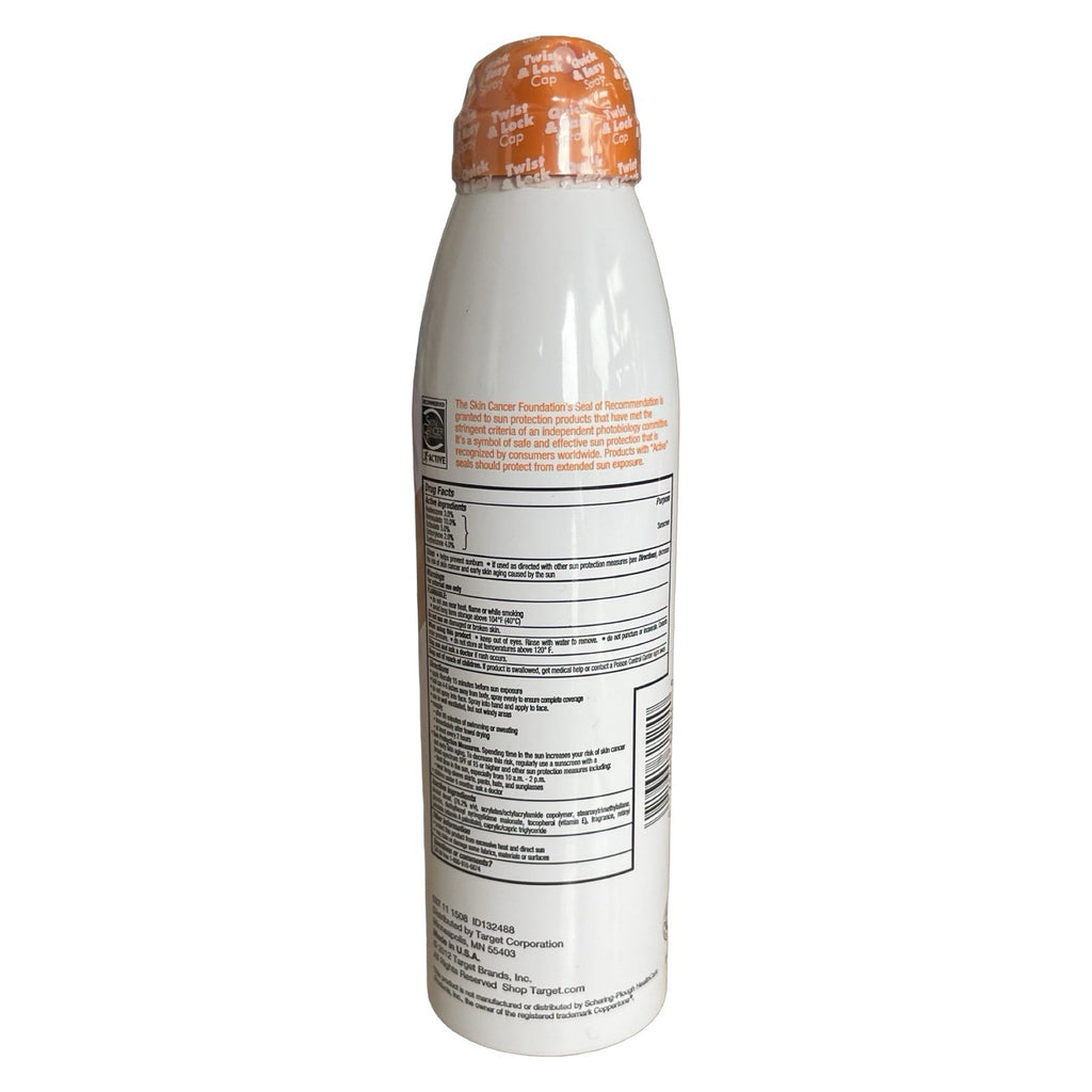 SPF 30 Sport Sunscreen Spray - Broad Spectrum 6 Fl Oz Sealed