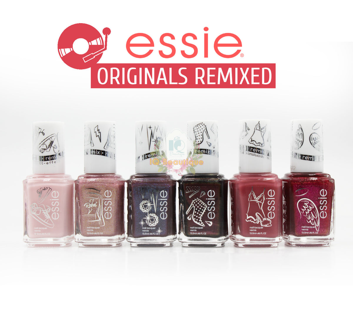 Essie Nail Polish Lacquer Set - Multiple Colors, 0.46oz Each