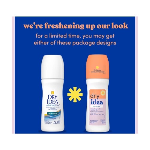 4 Pack Unscented Antiperspirant Roll-On Deodorant 3.25 Oz - Long-Lasting Odor Protection