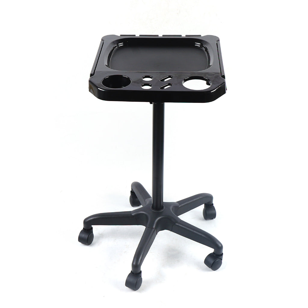 Salon Rolling Cart with Wheels - Adjustable Hairdresser Storage Trolley